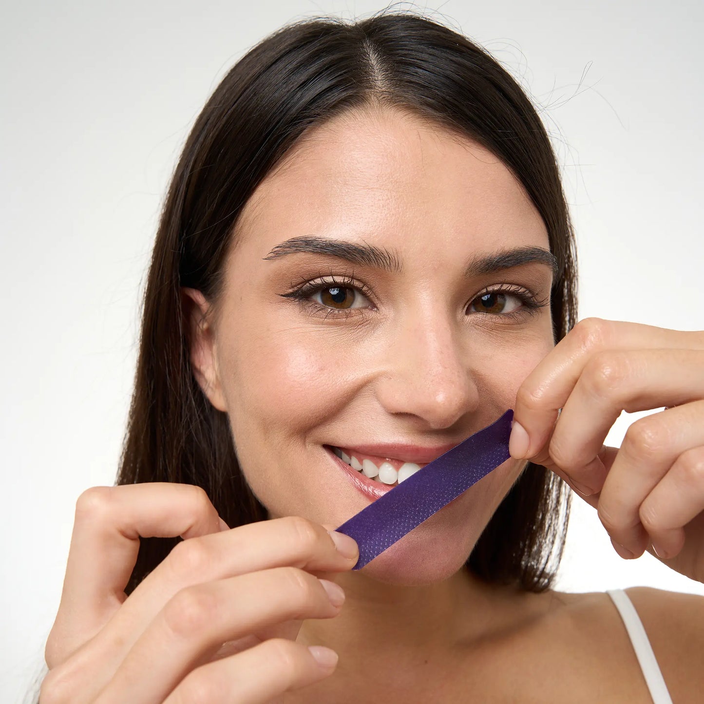 Purple Teeth Whitening Strips Enamel safe and Peroxide Free